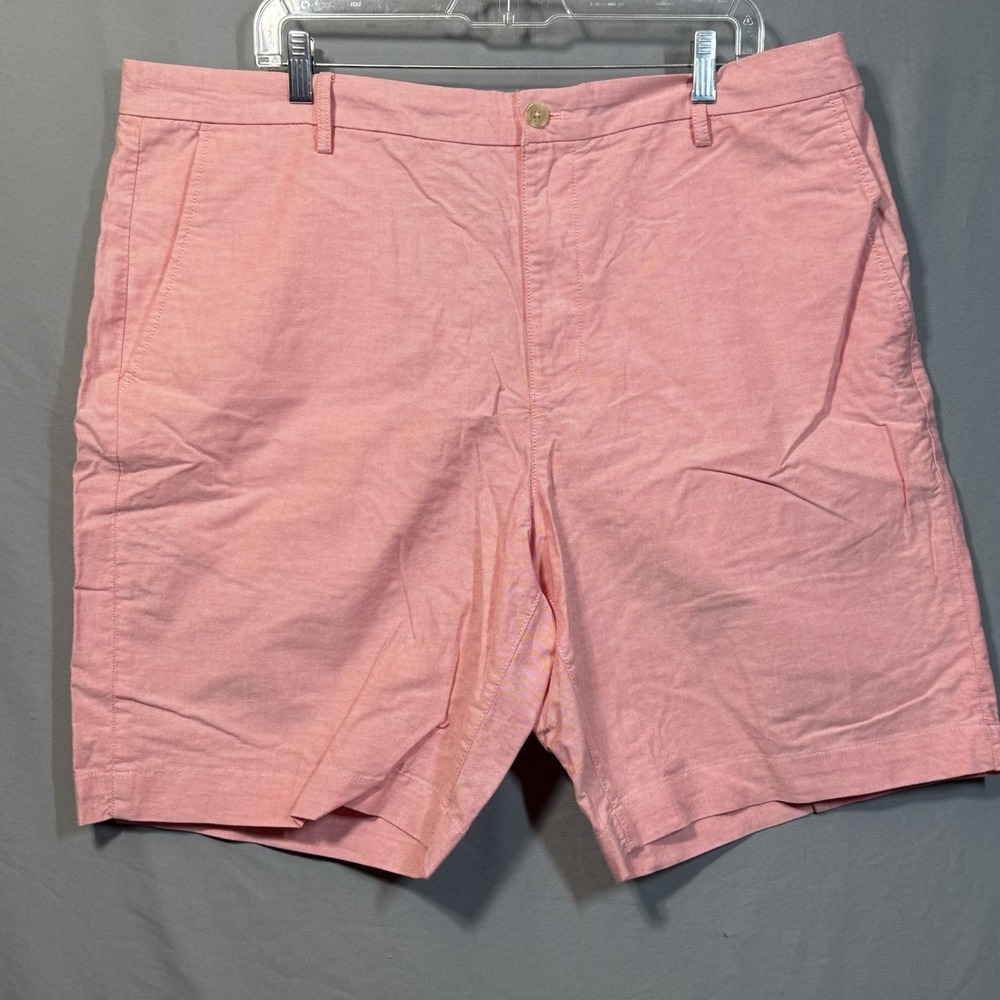 CHAPS Bermuda Shorts Mens 40‎ Oxford Stretch 10in Inseam Summer Preppy Casual